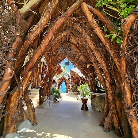 Cabanas Playa Condesa 图卢姆 外观 照片
