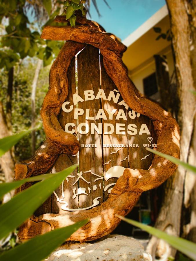 Cabanas Playa Condesa 图卢姆 外观 照片