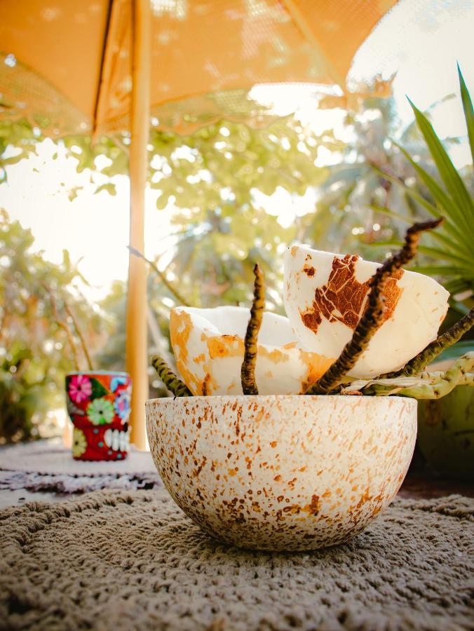 Cabanas Playa Condesa 图卢姆 外观 照片