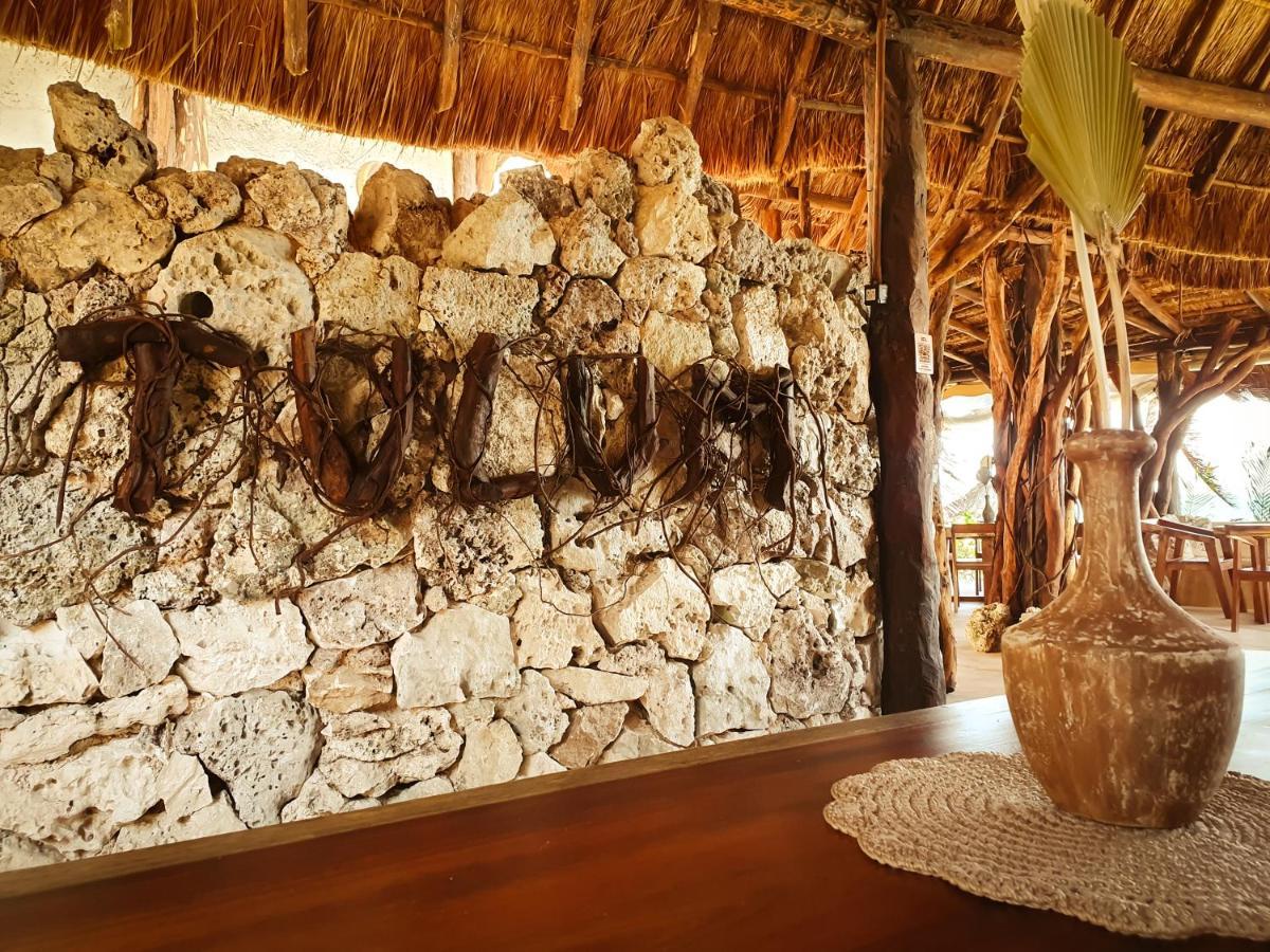 Cabanas Playa Condesa 图卢姆 外观 照片