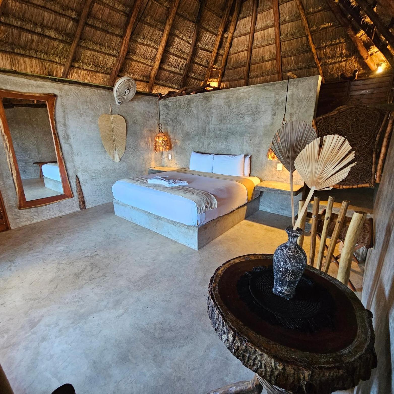 Cabanas Playa Condesa 图卢姆 外观 照片