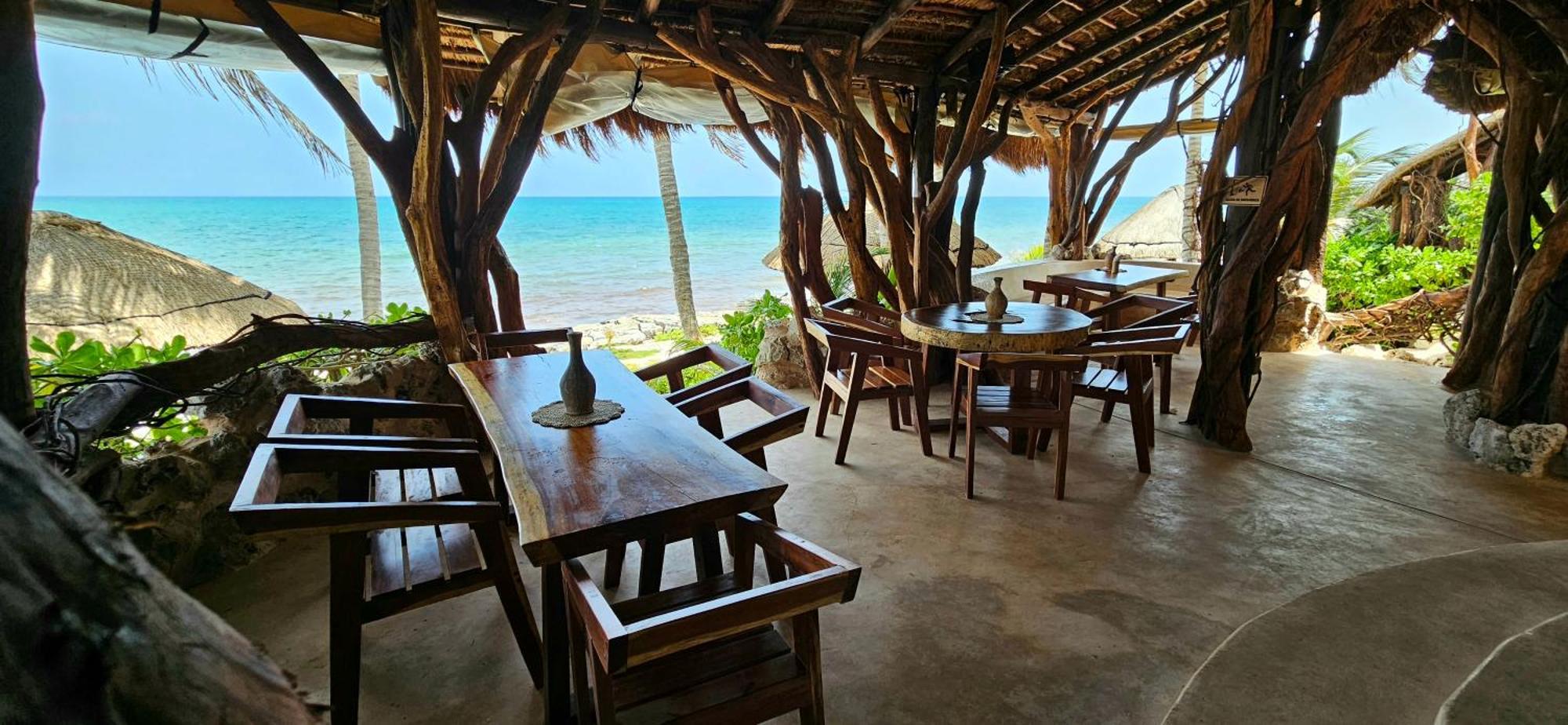 Cabanas Playa Condesa 图卢姆 外观 照片
