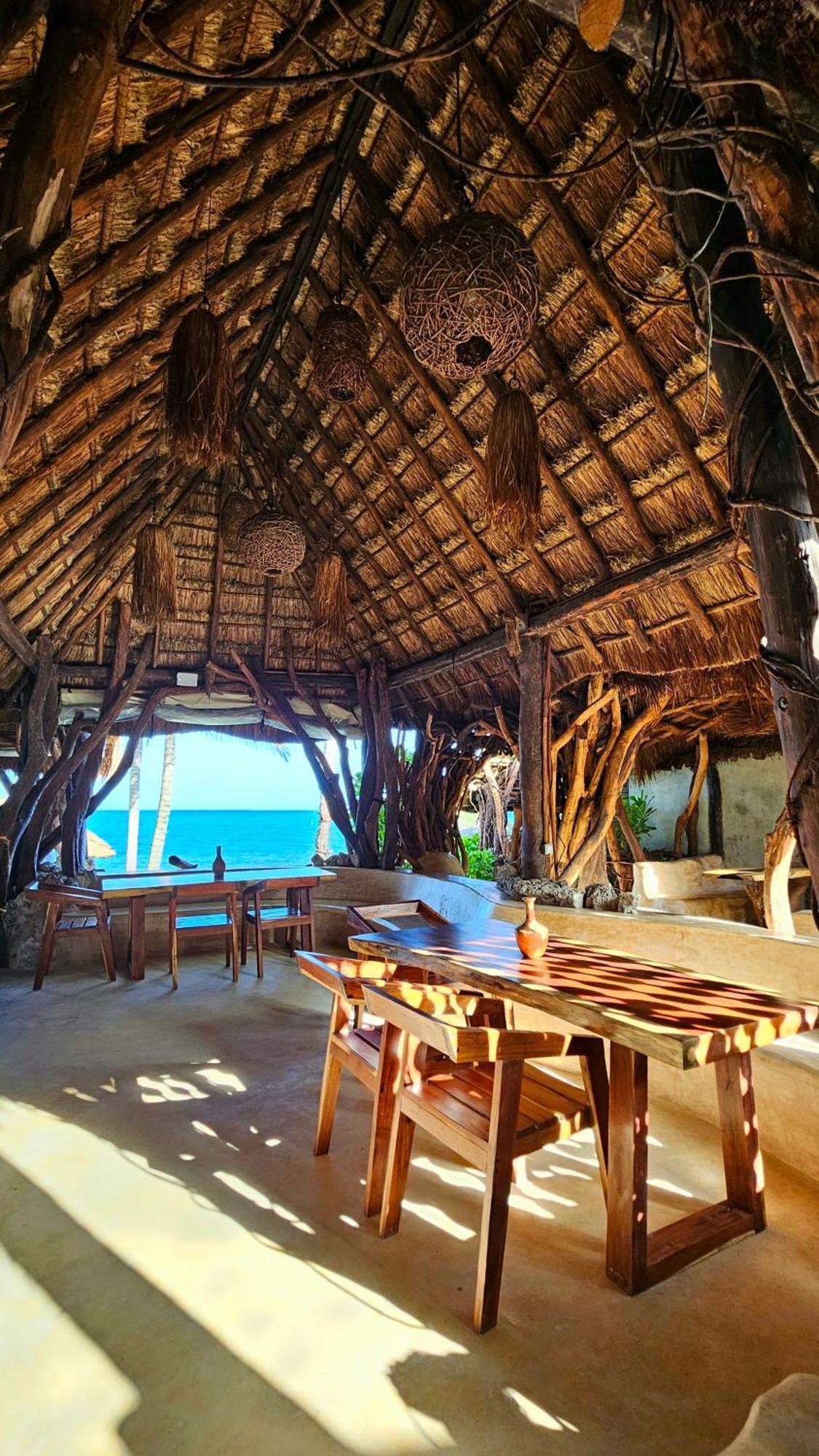 Cabanas Playa Condesa 图卢姆 外观 照片