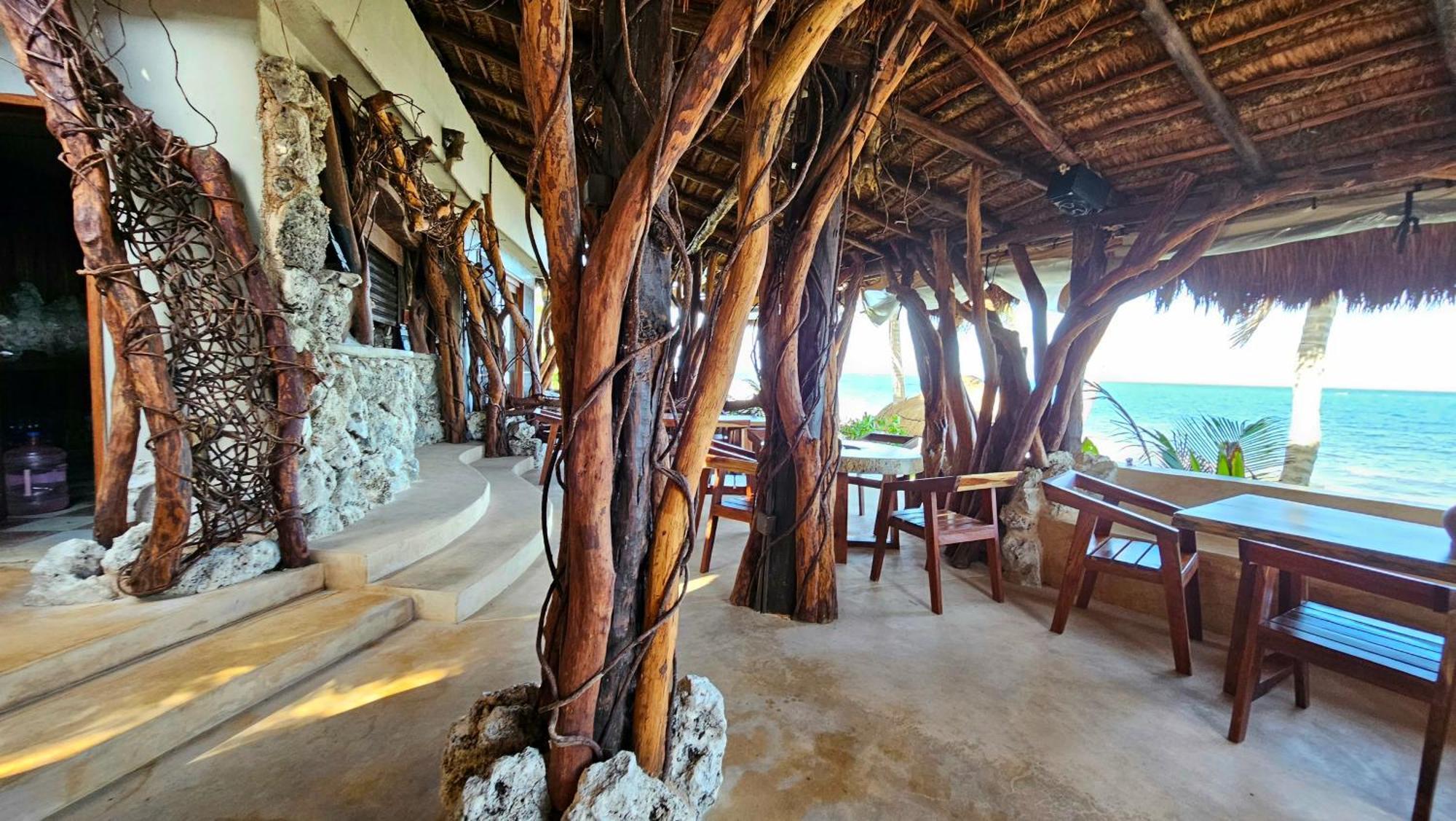 Cabanas Playa Condesa 图卢姆 外观 照片